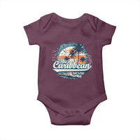 Funny The Caribbean Islands Baby Onesie Caribbean Sea Tour Summer Vacation - Wonder Print Shop