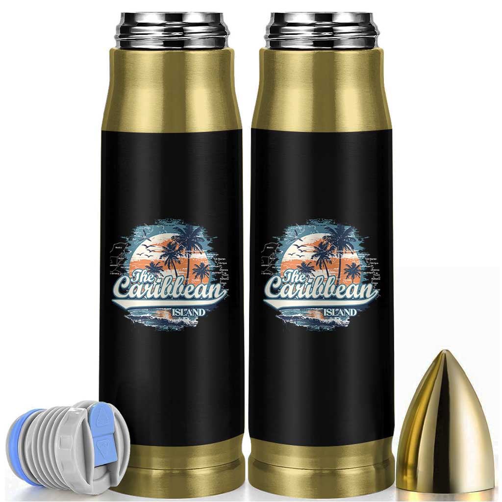 Funny The Caribbean Islands Bullet Tumbler Caribbean Sea Tour Summer Vacation - Wonder Print Shop