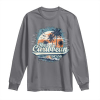 Funny The Caribbean Islands Long Sleeve Shirt Caribbean Sea Tour Summer Vacation - Wonder Print Shop