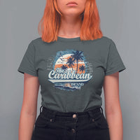 Funny The Caribbean Islands T Shirt For Women Caribbean Sea Tour Summer Vacation - Wonder Print Shop