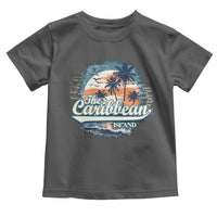 Funny The Caribbean Islands Toddler T Shirt Caribbean Sea Tour Summer Vacation - Wonder Print Shop