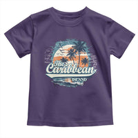 Funny The Caribbean Islands Toddler T Shirt Caribbean Sea Tour Summer Vacation - Wonder Print Shop