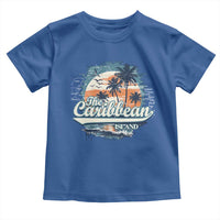 Funny The Caribbean Islands Toddler T Shirt Caribbean Sea Tour Summer Vacation - Wonder Print Shop