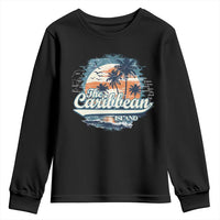 Funny The Caribbean Islands Youth Sweatshirt Caribbean Sea Tour Summer Vacation - Wonder Print Shop