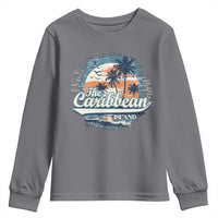 Funny The Caribbean Islands Youth Sweatshirt Caribbean Sea Tour Summer Vacation - Wonder Print Shop
