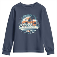 Funny The Caribbean Islands Youth Sweatshirt Caribbean Sea Tour Summer Vacation - Wonder Print Shop