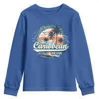 Funny The Caribbean Islands Youth Sweatshirt Caribbean Sea Tour Summer Vacation - Wonder Print Shop