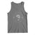 Funny Rad Like My Dad Tank Top Vintage Skull Snake Fathers Day
