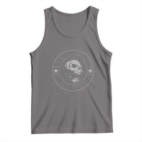 Funny Rad Like My Dad Tank Top Vintage Skull Snake Fathers Day