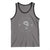 Funny Rad Like My Dad Tank Top Vintage Skull Snake Fathers Day