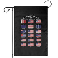 Historic Flags of The United States of America Garden Flag US History 4th of July
