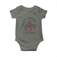 250 Years Of Freedom Cowboy Baby Onesie Western 250th Anniversary USA 1776 2026