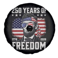 Abraham Lincoln 250 Years Of Freedom Spare Tire Cover 1776 2026 4th of July