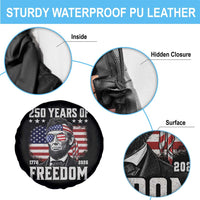 Abraham Lincoln 250 Years Of Freedom Spare Tire Cover 1776 2026 4th of July