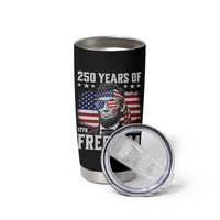 Abraham Lincoln 250 Years Of Freedom Tumbler Cup 1776 2026 4th of July