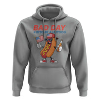 Bad Day To Be A Hot Dog Hoodie Funny BBQ Grilling 4th of July
