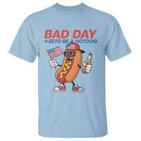 Bad Day To Be A Hot Dog T Shirt Funny BBQ Grilling 4th of July
