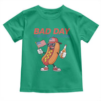 Bad Day To Be A Hot Dog Toddler T Shirt Funny BBQ Grilling 4th of July