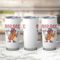 Bad Day To Be A Hot Dog Tumbler Cup Funny BBQ Grilling 4th of July