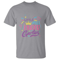 Little Miss Kindergarten T Shirt Back To School Crown Lovely Heart - Wonder Print Shop