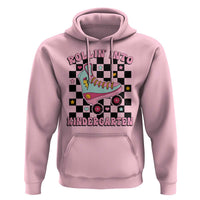 Rolling Into Kindergarten Hoodie Back To School Roller Skating Girl - Wonder Print Shop