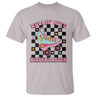 Rolling Into Kindergarten T Shirt Back To School Roller Skating Girl - Wonder Print Shop