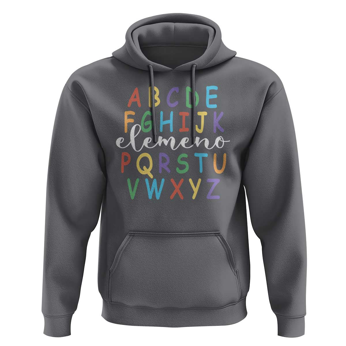 Funny ABC Elemeno Alphabet Hoodie Teacher Back To School - Wonder Print Shop