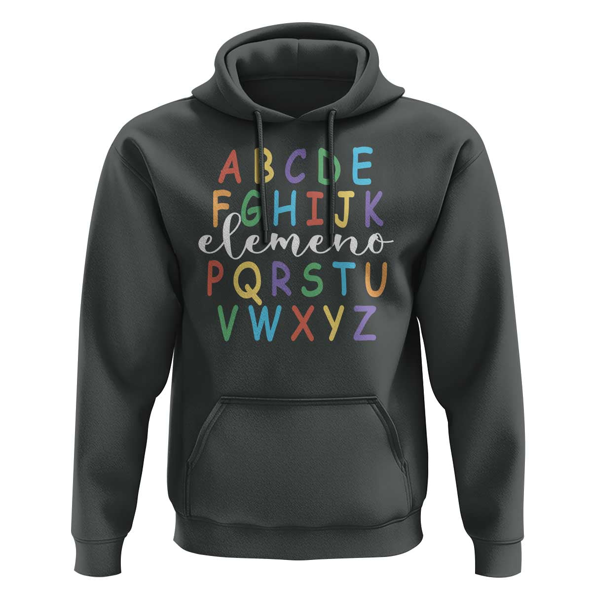 Funny ABC Elemeno Alphabet Hoodie Teacher Back To School - Wonder Print Shop