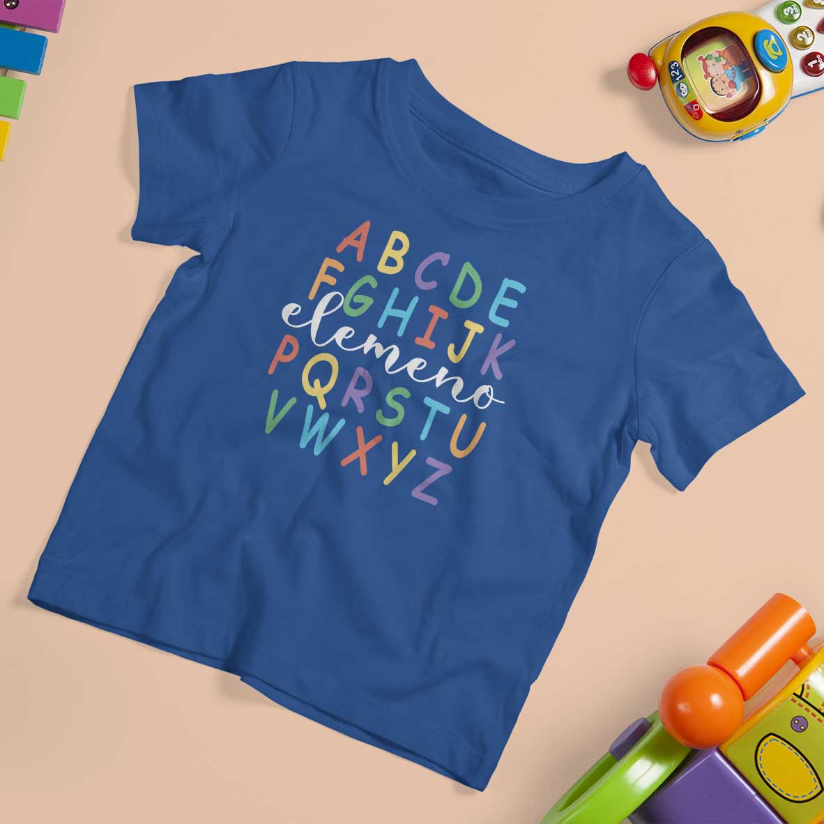 Funny ABC Elemeno Alphabet T Shirt For Kid Teacher Back To School - Wonder Print Shop
