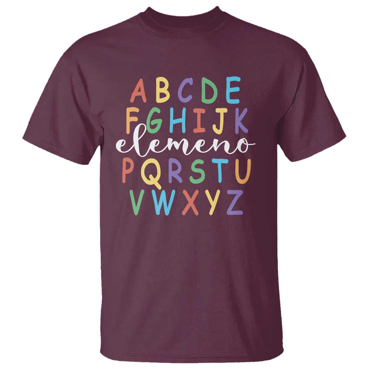 Funny ABC Elemeno Alphabet T Shirt Teacher Back To School - Wonder Print Shop