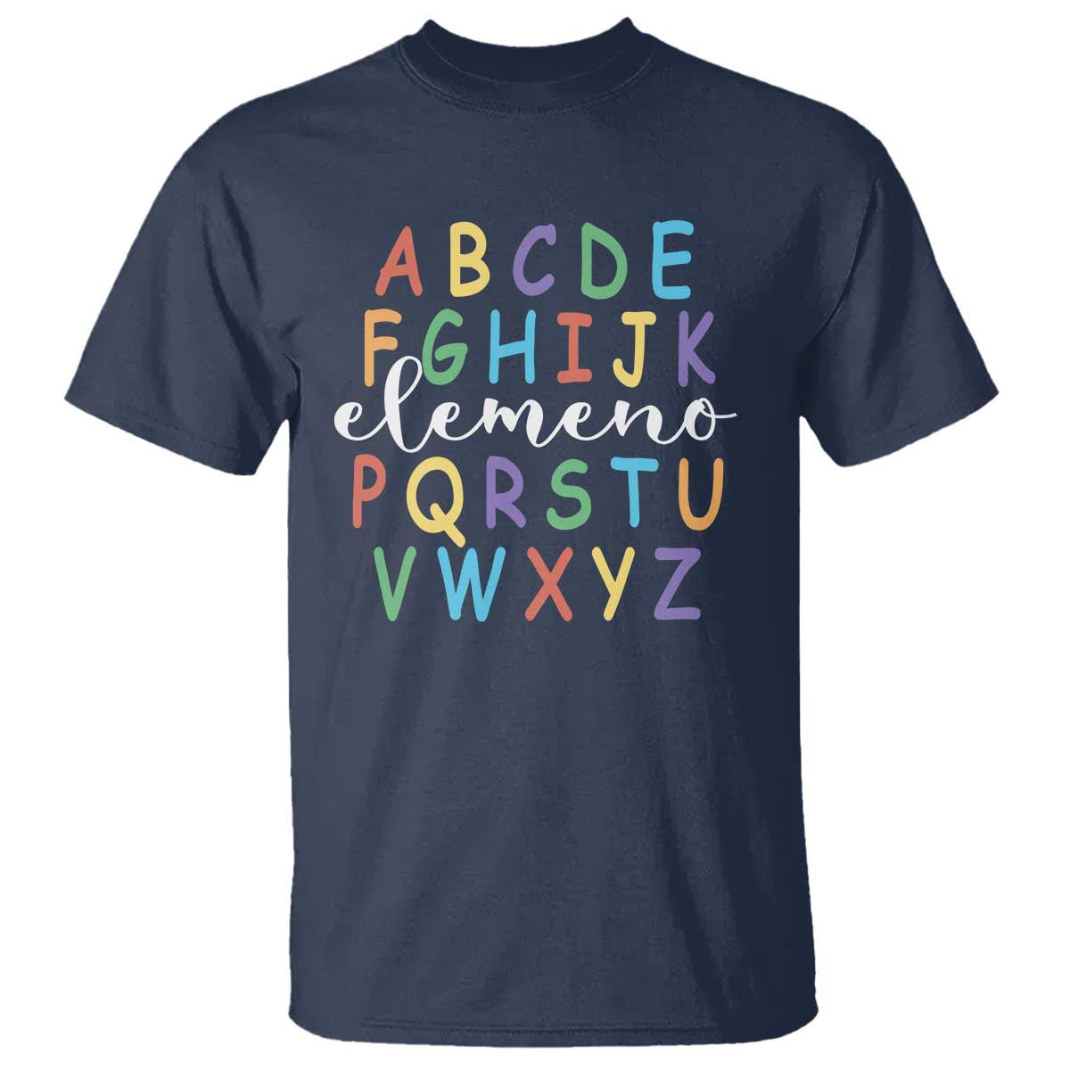 Funny ABC Elemeno Alphabet T Shirt Teacher Back To School - Wonder Print Shop