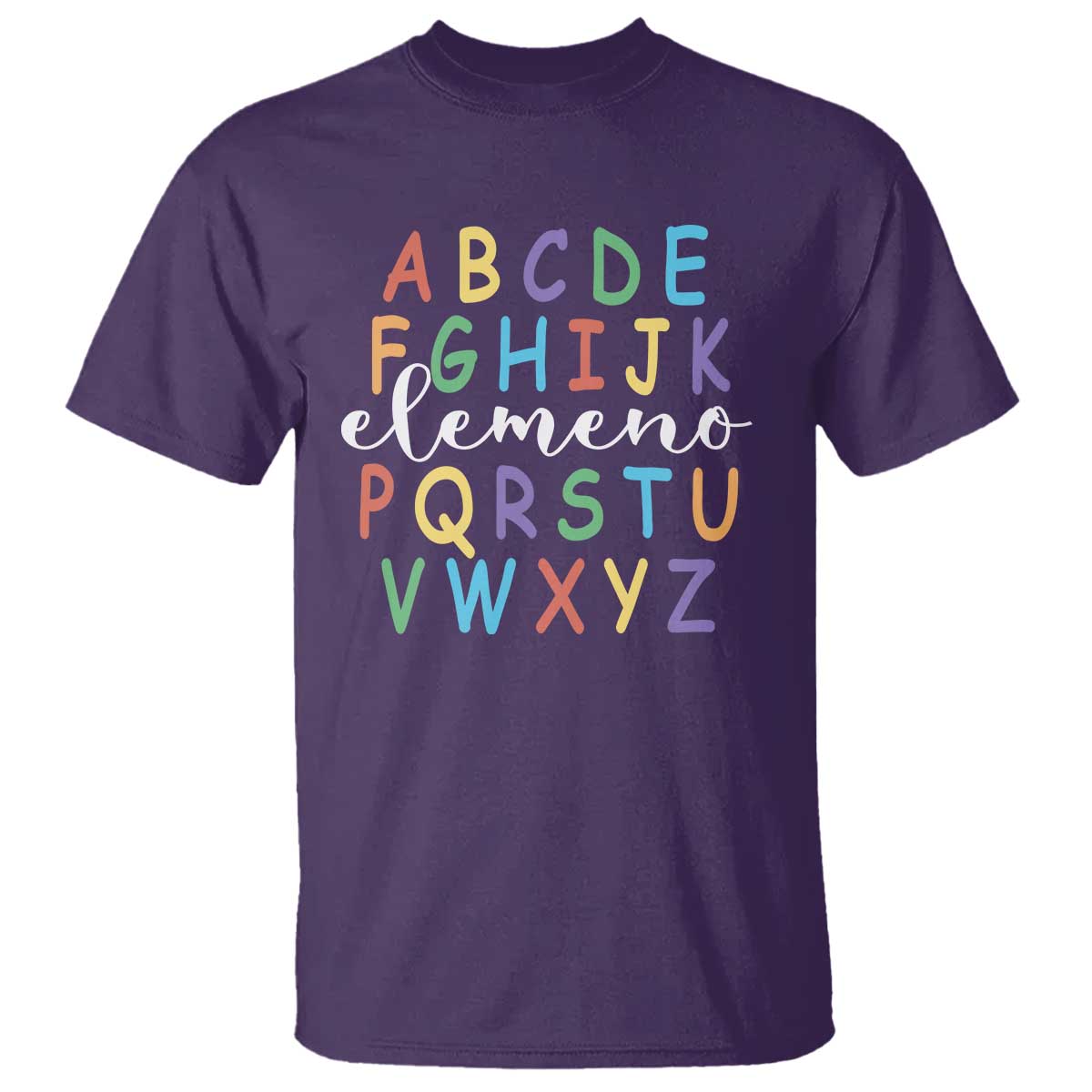 Funny ABC Elemeno Alphabet T Shirt Teacher Back To School - Wonder Print Shop