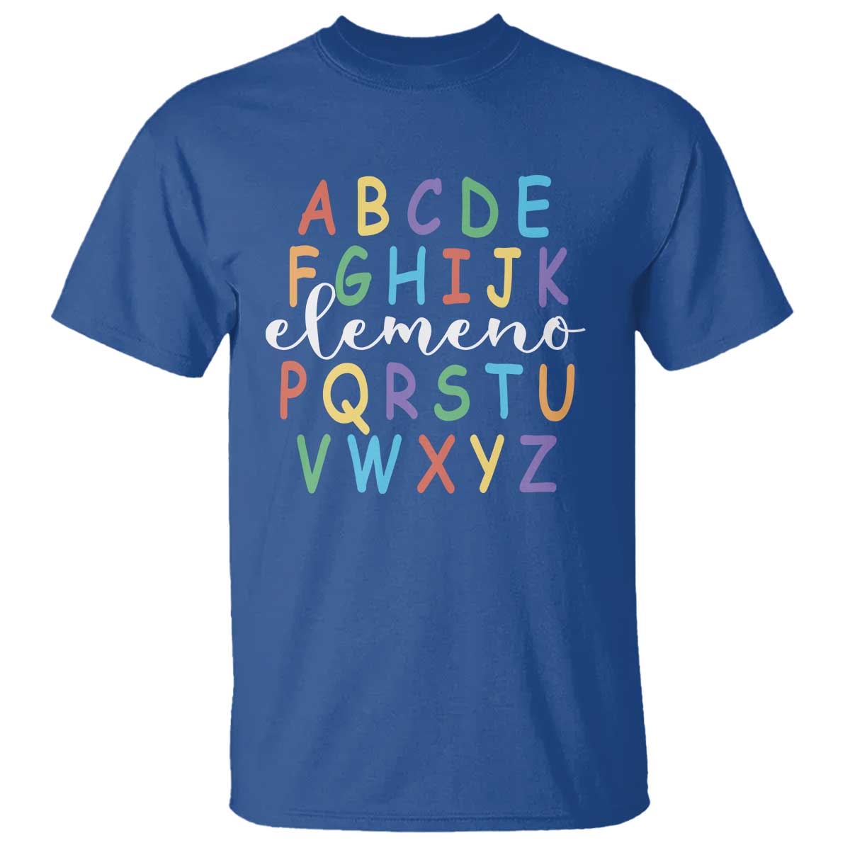 Funny ABC Elemeno Alphabet T Shirt Teacher Back To School - Wonder Print Shop