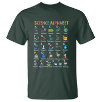 Science T Shirt Alphabet Physical Is All Around Us Teacher - Wonder Print Shop