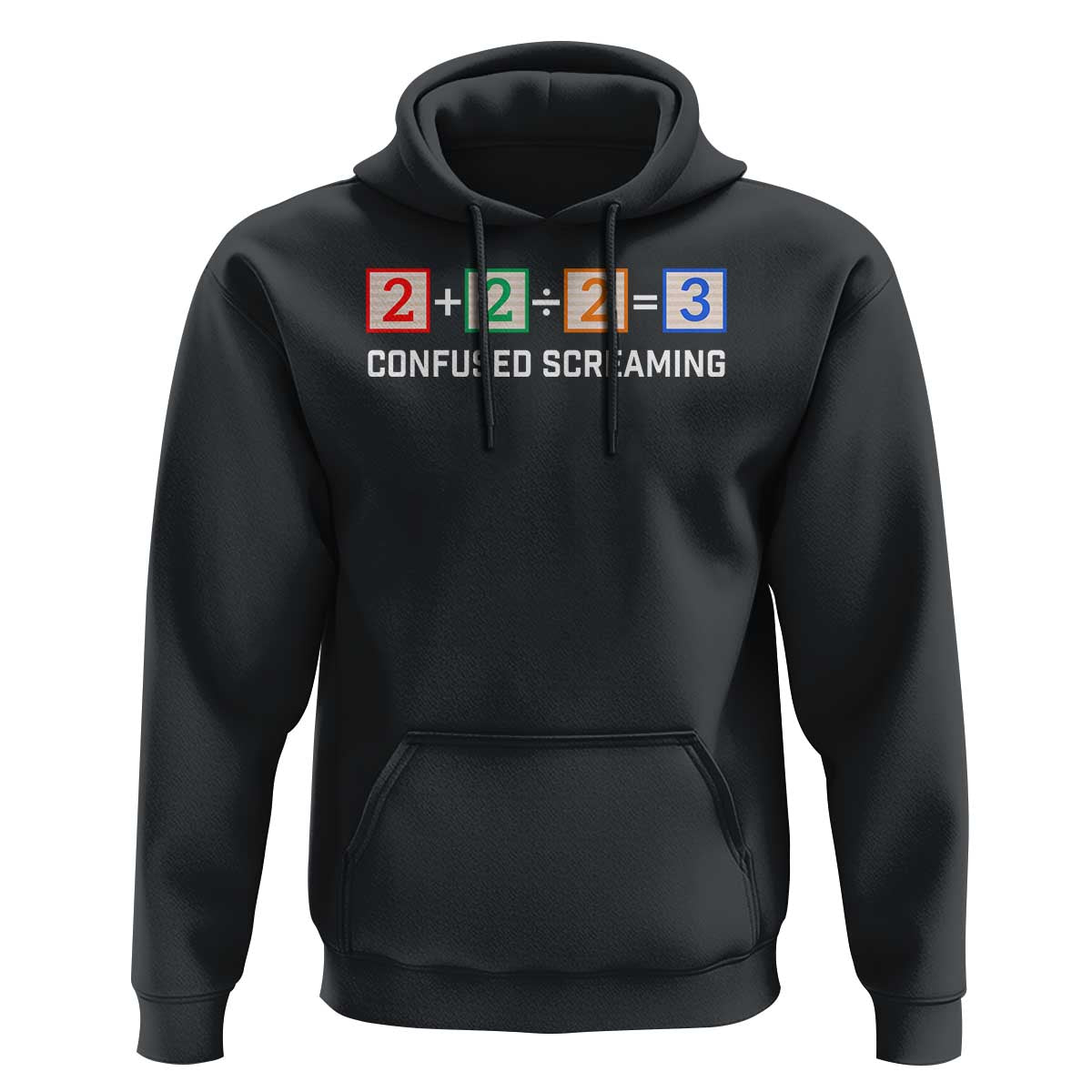 Funny Math Hoodie Addition Division Subtraction Equals Baby Block - Wonder Print Shop