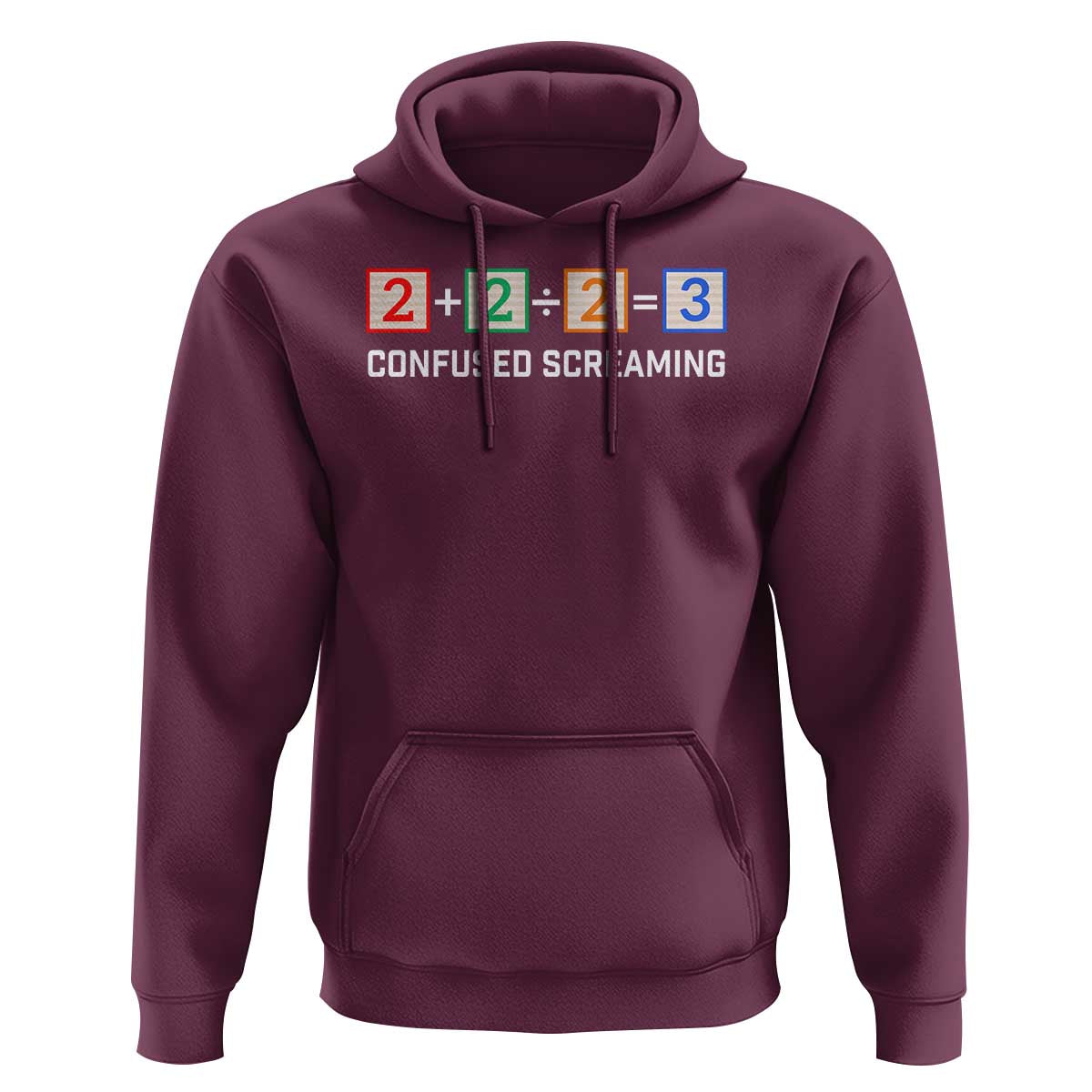 Funny Math Hoodie Addition Division Subtraction Equals Baby Block - Wonder Print Shop