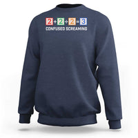 Funny Math Sweatshirt Addition Division Subtraction Equals Baby Block - Wonder Print Shop