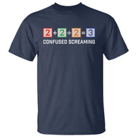 Funny Math T Shirt Addition Division Subtraction Equals Baby Block - Wonder Print Shop