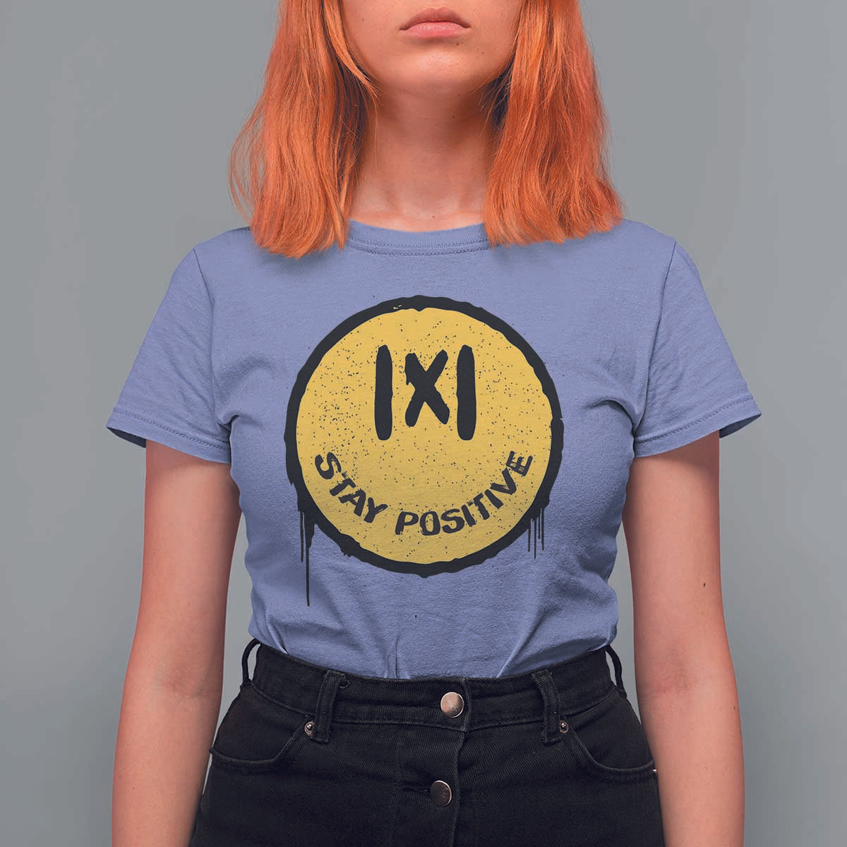 Funny Math Teacher T Shirt For Women Stay Positive Back To School Absolute Value - Wonder Print Shop