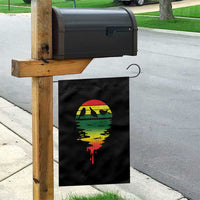 Funny Three Birds Garden Flag Rasta Sunset Reggae Music Jamaica Reflection - Wonder Print Shop