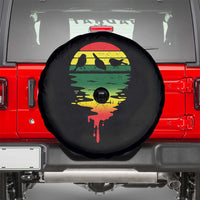 Three Birds Spare Tire Cover Rasta Sunset Reggae Music Jamaica Reflection - Wonder Print Shop