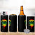 Three Birds 4 in 1 Can Cooler Tumbler Rasta Sunset Reggae Music Jamaica Reflection - Wonder Print Shop
