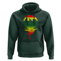 Three Birds Hoodie Rasta Sunset Reggae Music Jamaica Reflection - Wonder Print Shop