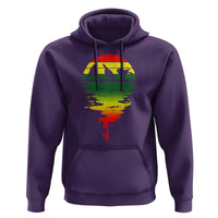 Three Birds Hoodie Rasta Sunset Reggae Music Jamaica Reflection - Wonder Print Shop