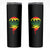 Three Birds Skinny Tumbler Rasta Sunset Reggae Music Jamaica Reflection - Wonder Print Shop