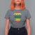 Three Birds T Shirt For Women Rasta Sunset Reggae Music Jamaica Reflection - Wonder Print Shop