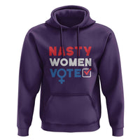 Nasty Women Vote Hoodie Feminist Liberal Voting Women Sign - Wonder Print Shop