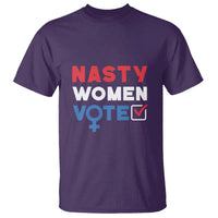 Nasty Women Vote T Shirt Feminist Liberal Voting Women Sign - Wonder Print Shop