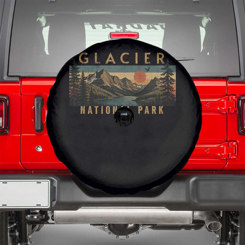 Glacier National Park Spare Tire Cover Montana Wildlife Nature Lover