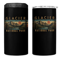 Glacier National Park 4 in 1 Can Cooler Tumbler Montana Wildlife Nature Lover